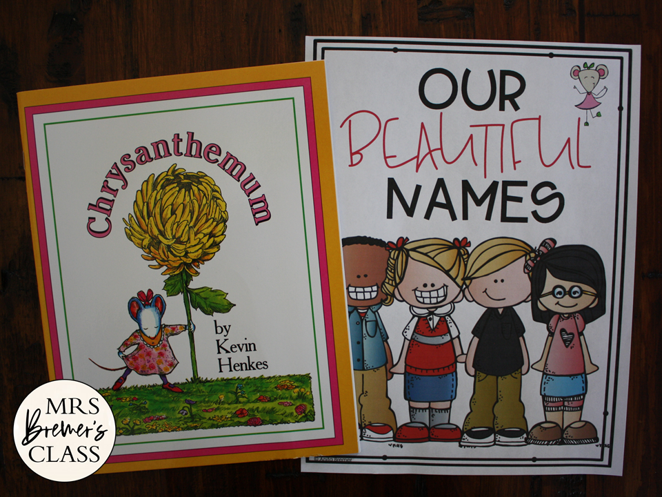 Chrysanthemum Book Study, Craftivity, and Class Book Mrs. Bremer's Class