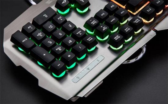 Bàn Phím LED Giả Cơ Chuyên Game Bosston R500