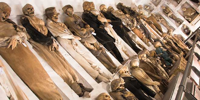 Resultado de imagen de catacumbas capuchinos Palermo