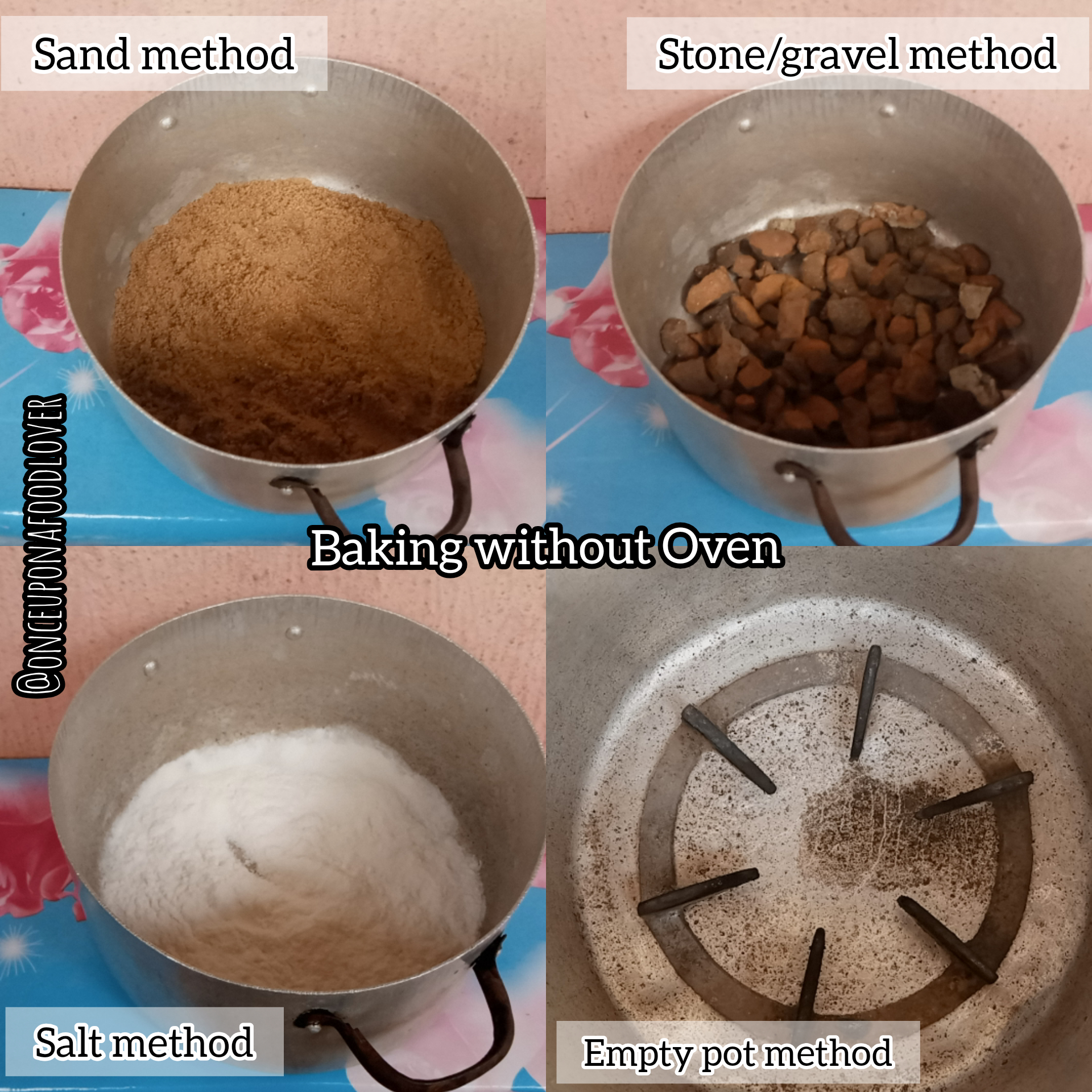 How to Bake without Oven (Pot method)