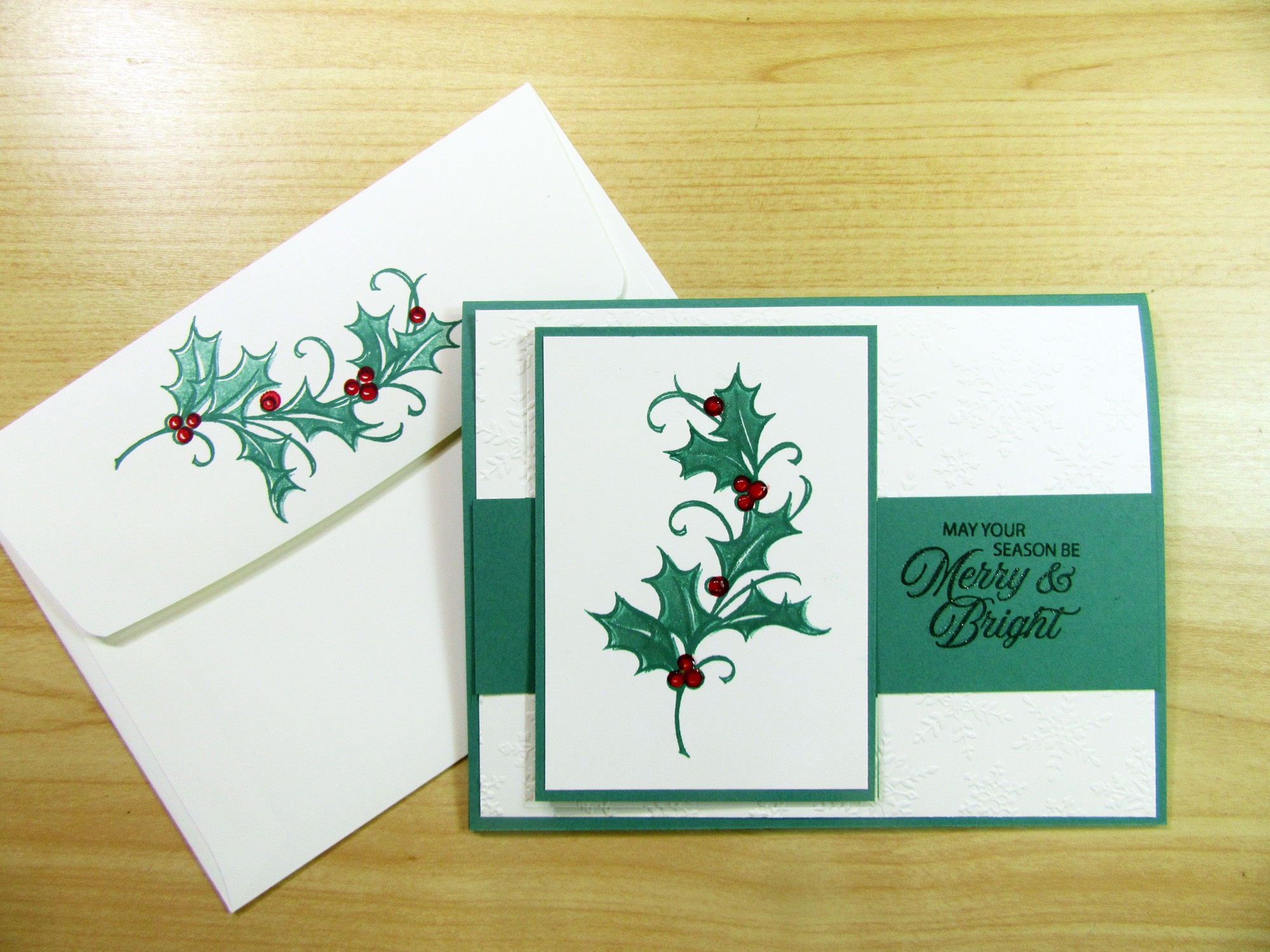 Joyful Holly Layout Options