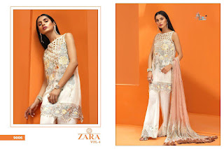 Shree Fab Zara vol 4 georgette pakistani Suits wholesaler
