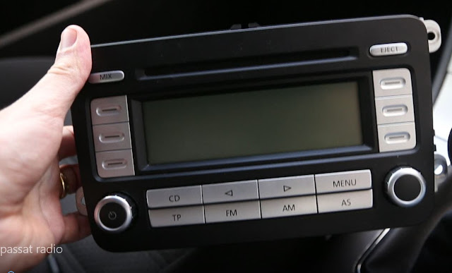 VW RCD300 radio aux setup