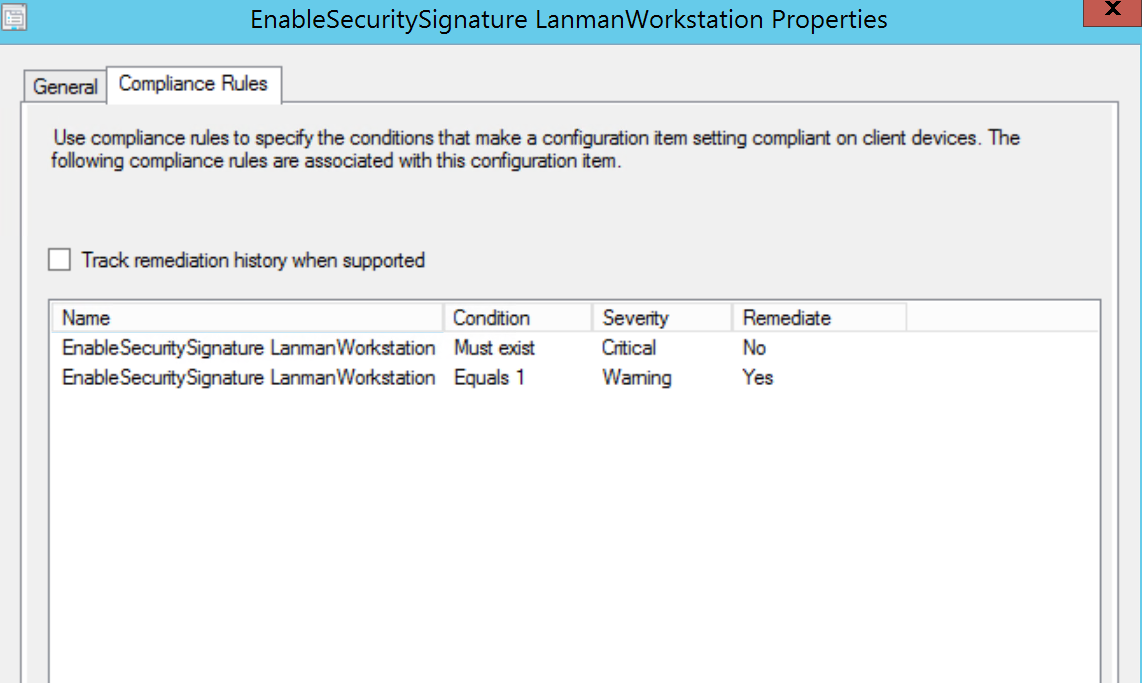 Fixing 'SMB Signing Disabled or SMB Signing Not Required' vulnerability.