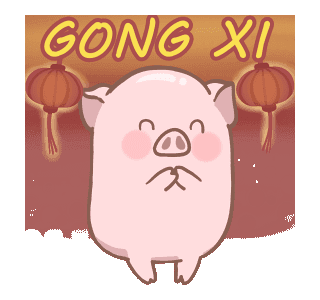 Chinese year zodiac printable kids bookmarks crafts activitiesforkids calendar animal years signs animals party printables choose board activities LINE Creators' Stickers - Pigu - Happy Chinese New Year! Example with