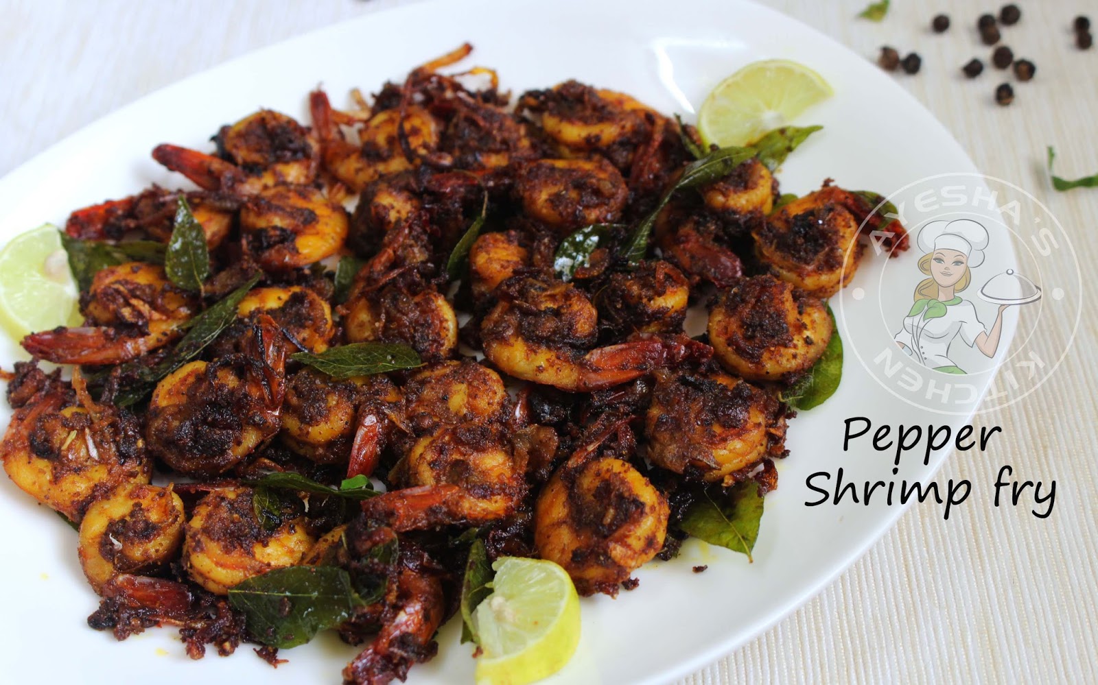 BLACK PEPPER SHRIMP STIR FRY RECIPE INDIAN RECIPES WITH PRAWNS