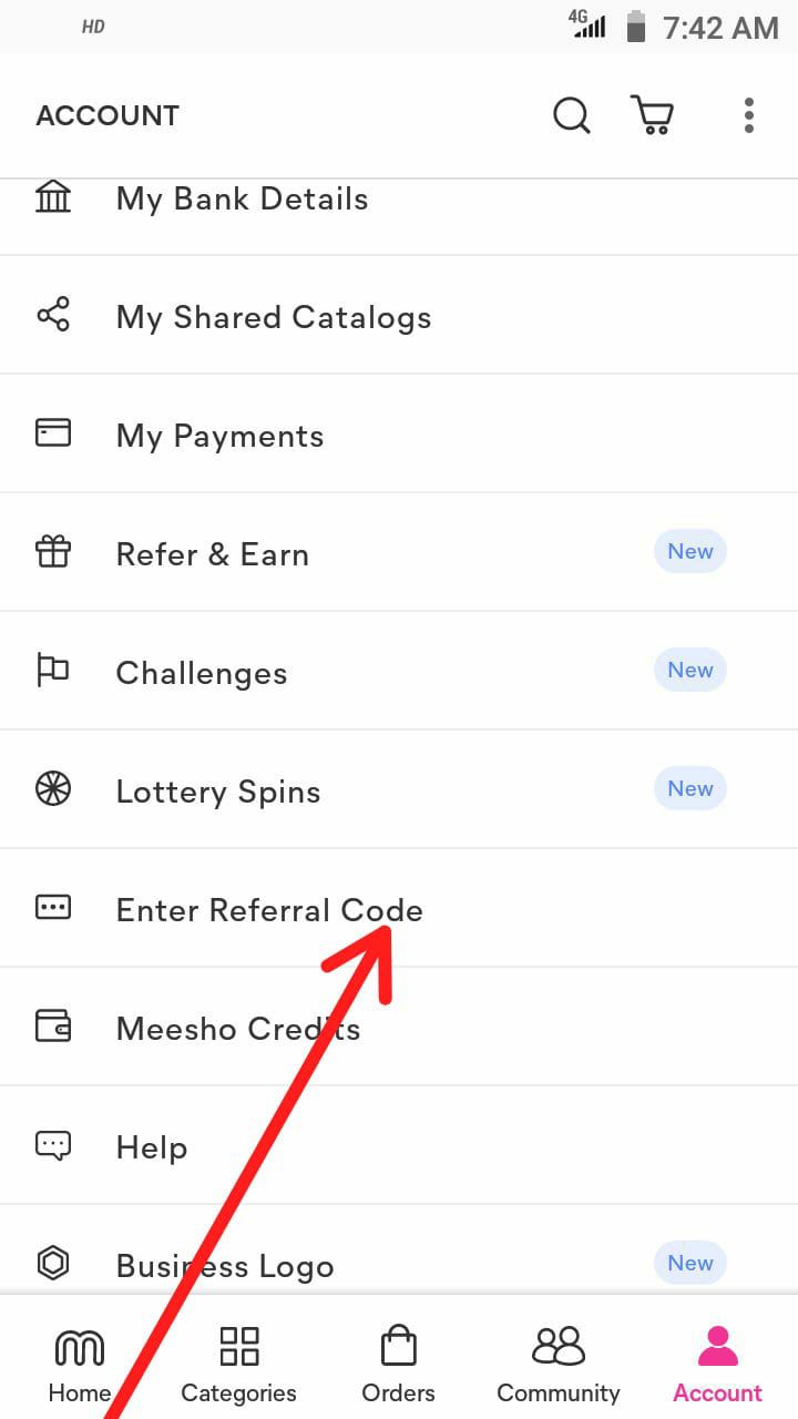 Meesho Shopping App Not Delivery Charge Redeem Code CWYHMET03908