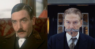 Poirot en Asesinato en el Orient Express