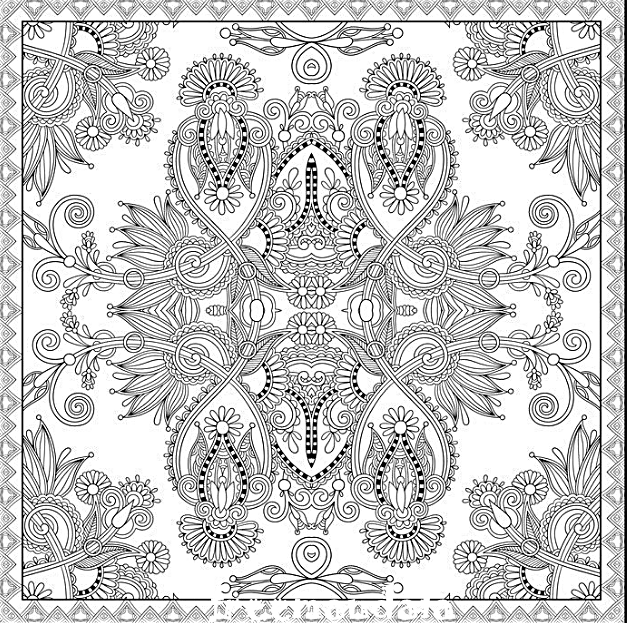 Mandalas für Kinder und Erwachsene zum Ausdrucken und Ausmalen ~ Free