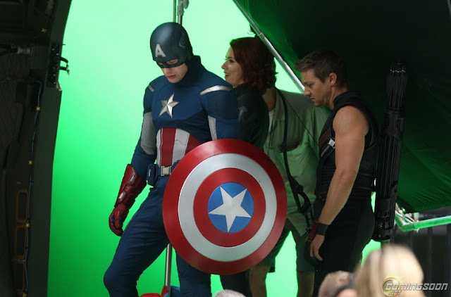 rodaje de los vengadores en ny 4