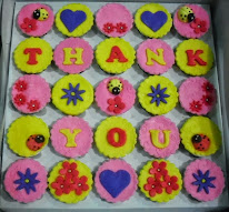 Thank You Theme Cup Cakes