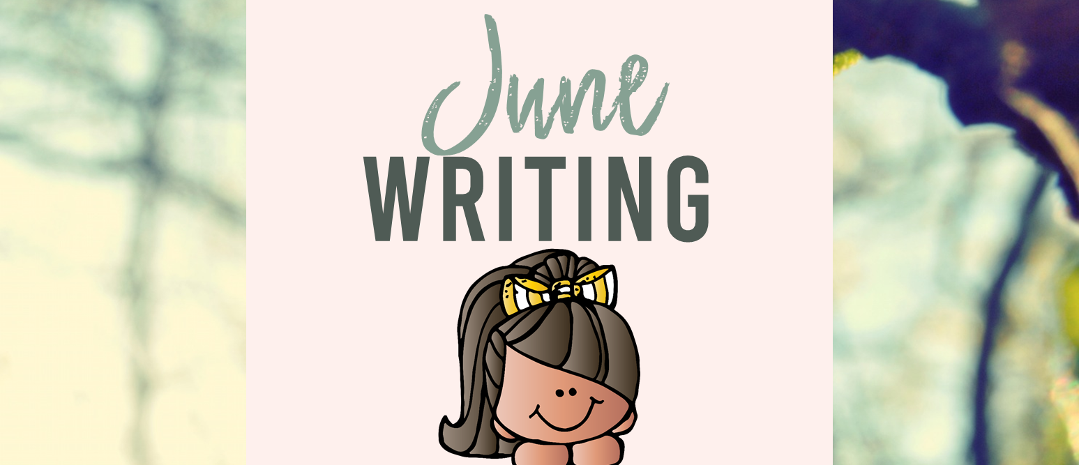 June writing templates for daily journal writing or a writing center in Kindergarten First Grade Second Grade