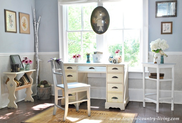 How I Found my Style Sundays- Town and Country Living office- From My Front Porch To Yours