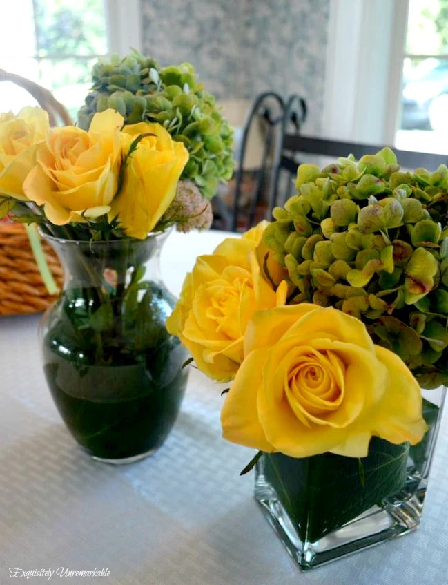 Garden and Grocery Store DIY Floral Arrangements