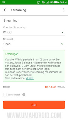 Cara Beli Voucher Wifi ID di Tokopedia, Murah Bisa Cashback Telkom Indonesia juga mempunyai layanan internet murah dan cepat lain berjulukan Wifi Cara Beli Voucher Wifi ID di Tokopedia, Murah Bisa Cashback