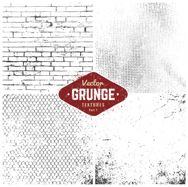 Vector Grunge Texture Set Vector Grunge Texture Set