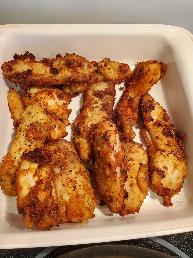 these are an appetizer homemade chicken fingers