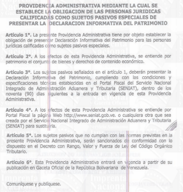 ATENCIÓN! CONTRIBUYENTE ESPECIAL QUEDAN POCOS DÍAS PARA LA DECLARACIÓN JURADA DE PATRIMONIO ATENCIÓN! CONTRIBUYENTE ESPECIAL QUEDAN POCOS DÍAS PARA LA DECLARACIÓN JURADA DE PATRIMONIO