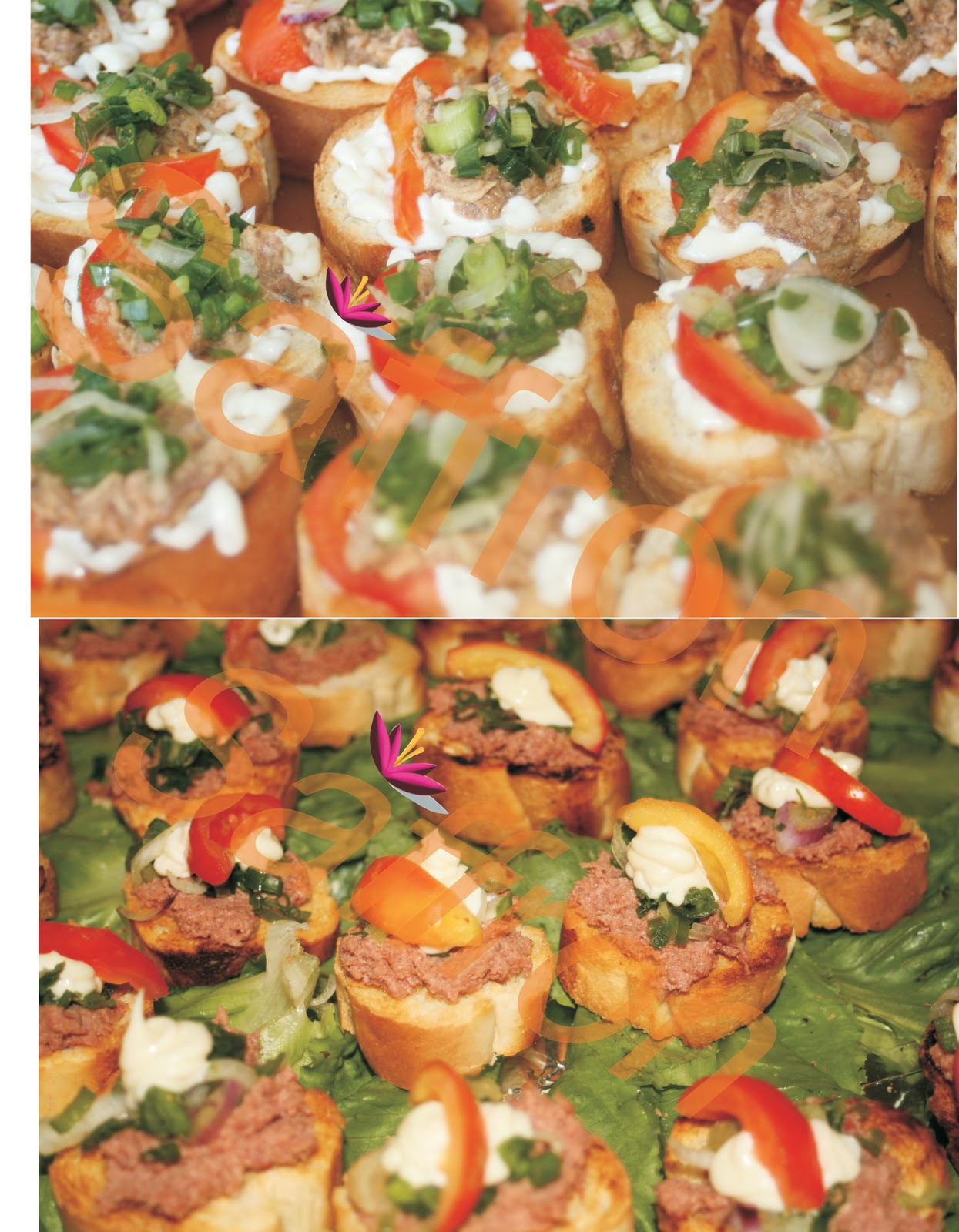 Saffron Catering and Event Planning Delightful, Delicious, Hor dourves