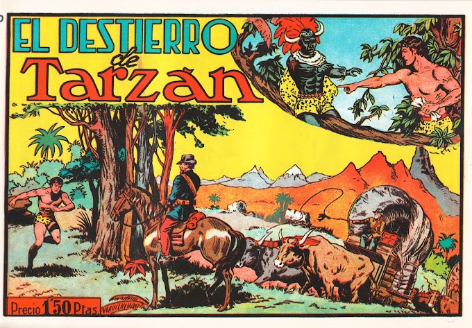 Tarzan Grandes Aventuras 10-EL DISTIERRO-LEITURA ONLINE DE QUADRINHOS 
