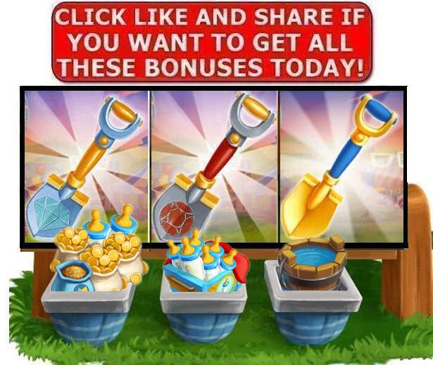 Farmville 2 Free Gold Prize Shovel Bonus! Games Media