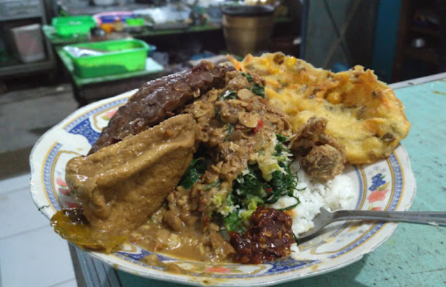 10 Kuliner Makanan Khas Boyolali - Nasi Tumpang Boyolali