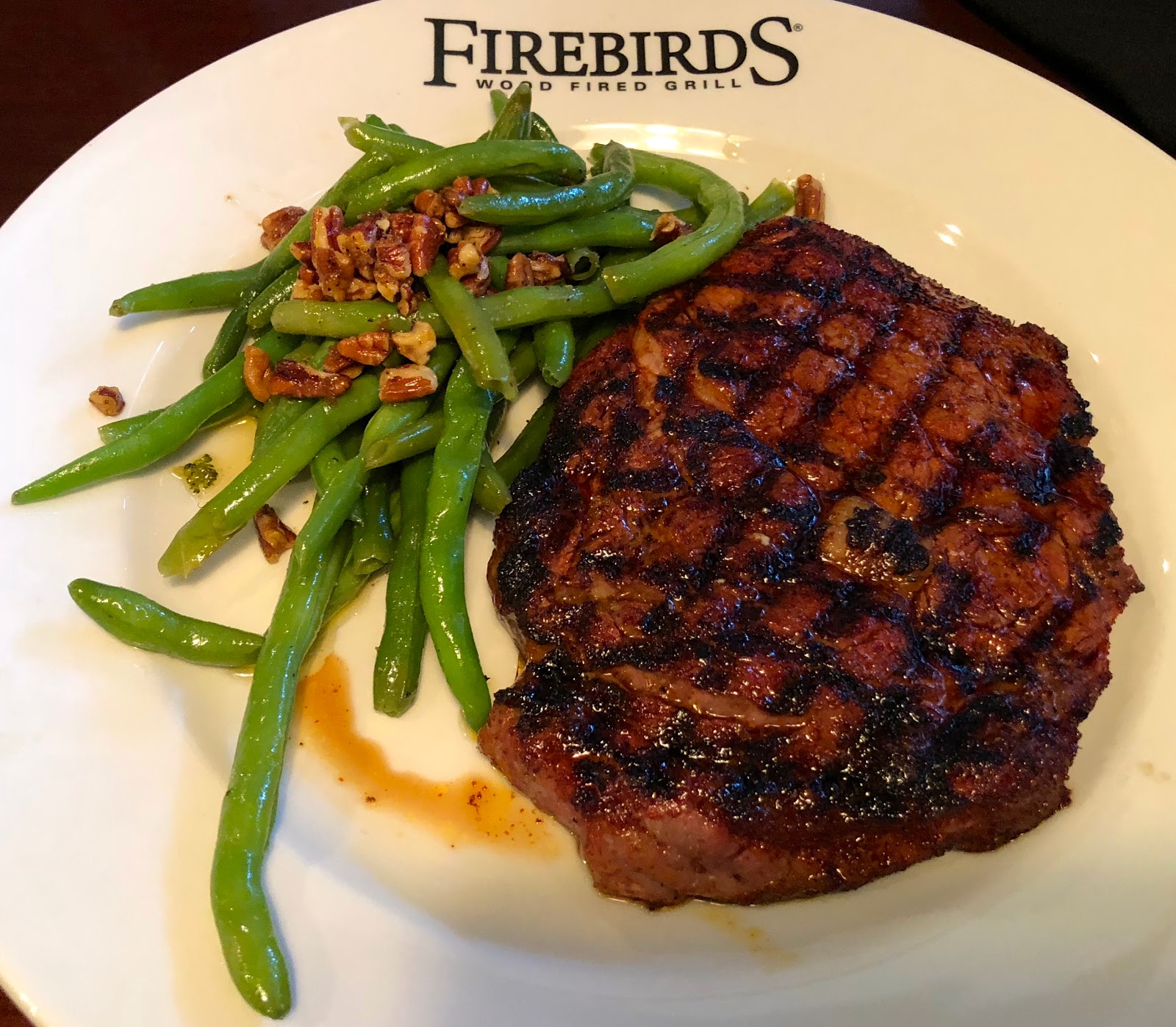 Firebirds Wood Fired Grill Restaurant Review Raleigh, NC Blue Skies