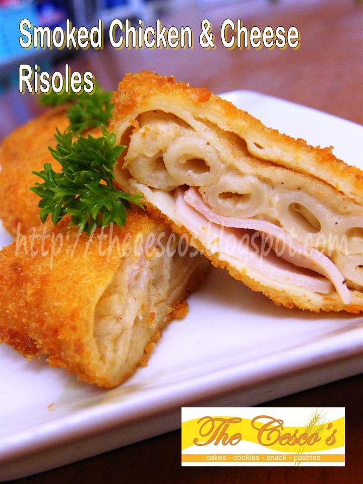 degustation menu from the Cesco's: Smoked Chicken & Cheese Risoles