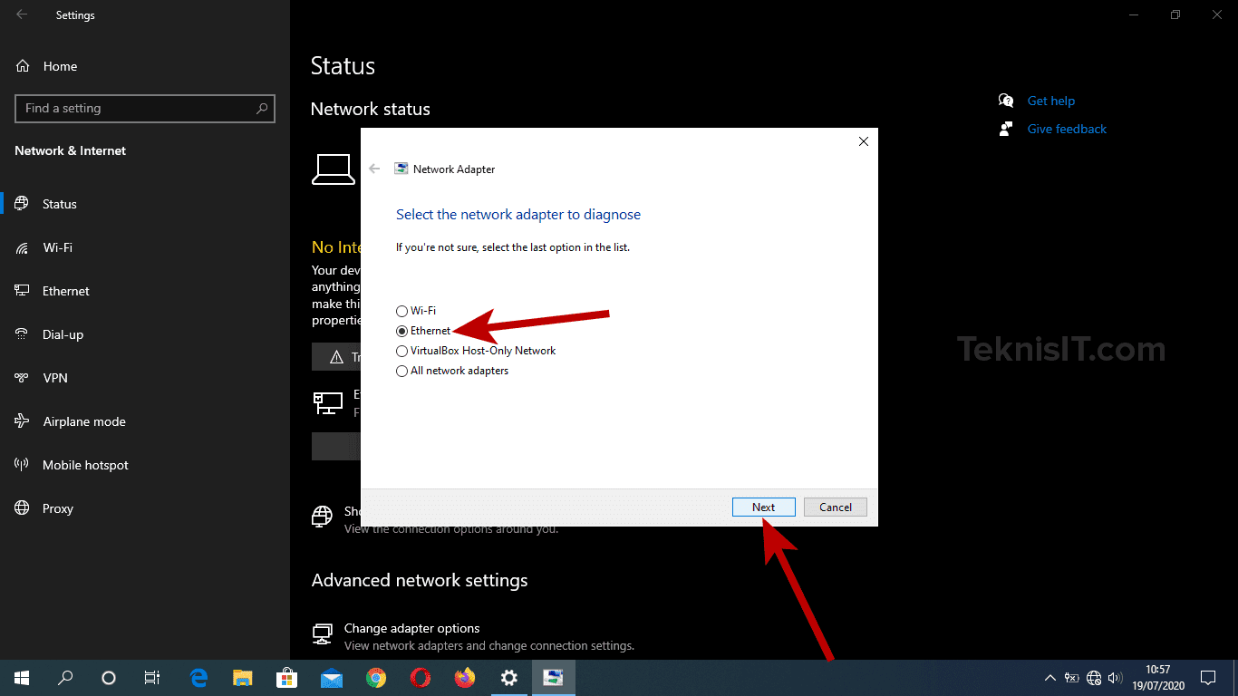 Cara Mengatasi Unidentified Network Pada Windows 10 Cara