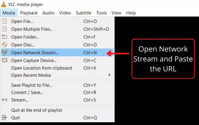 How to Network Stream Video URL on VLC Media Player