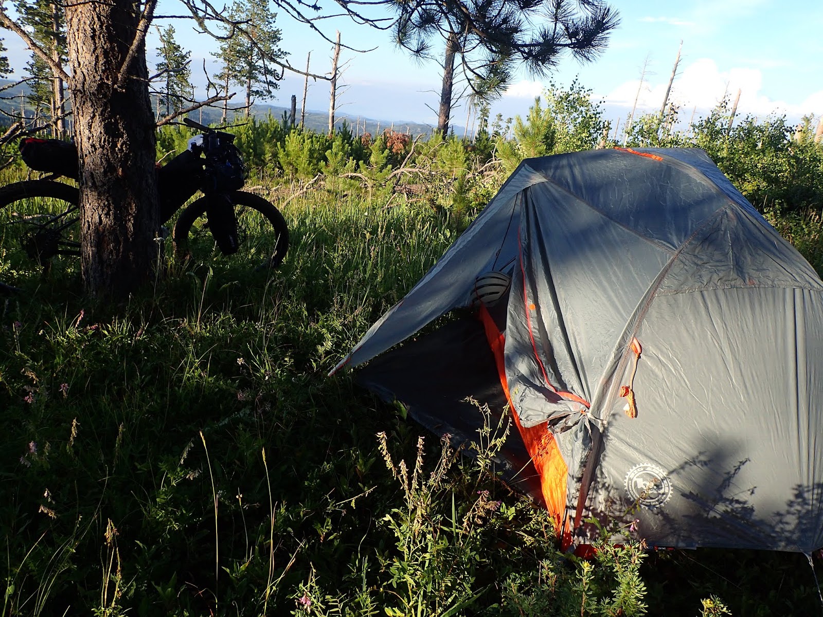 Black Hills BackBone Gear Big Agnes Copper Spur HV UL1 Bikepack Tent