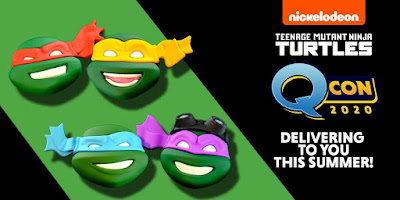 San Diego Comic-Con 2020 Exclusive Teenage Mutant Ninja Turtles Pizza Box Set by Quantum Mechanix