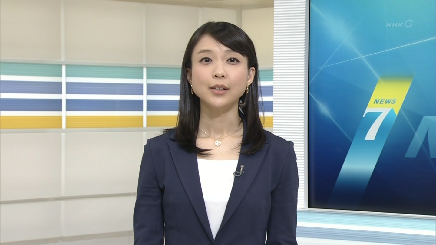 女子アナ画像コレクション 守本奈実 NHKニュース7 2014年10月26日