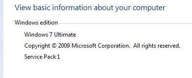how to change service pack 1 to 2 in windows 7