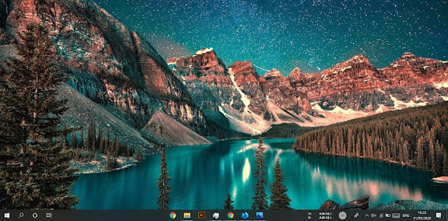 Cara Membuat Icon Taskbar di Tengah tanpa Software