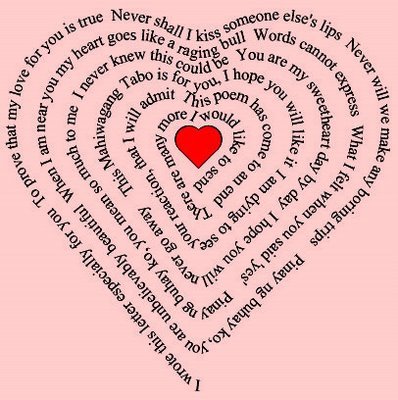 happy valentines day love poems. love poems for him for