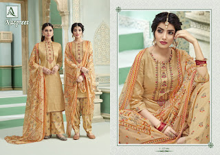 Alok Suits Nazpreet Jam Cotton Salwar Kameez Collection 
