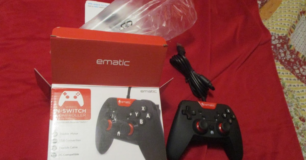 ematic wired controller for nintendo switch
