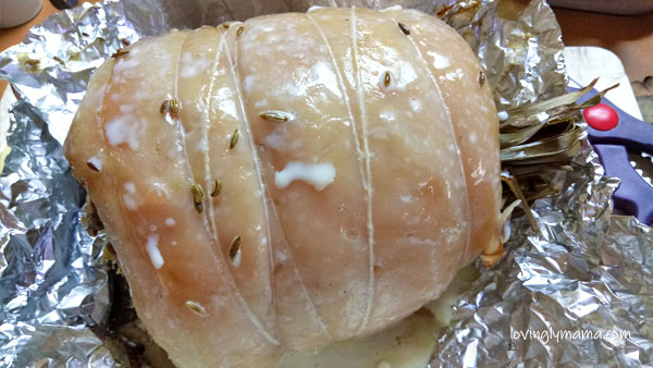 easy boneless lechon belly recipe - homecooking - Bacolod mommy blogger - family meals - birthday party - homecooking - from my kitchen - pork recipe - procedure