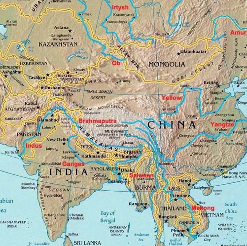 Rivers of Asia