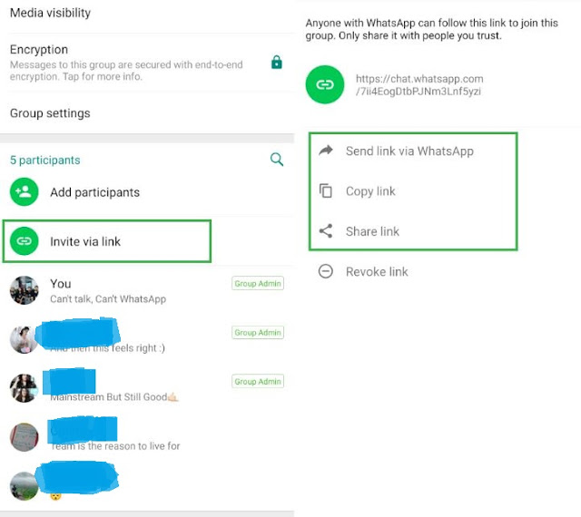 Cara Membuat Link Terus ke WhatsApp Untuk Contacts