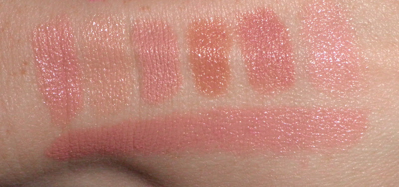 ALL MAC** (L to R) creme d' nude, equality, fleshpot, freckletone, a p...