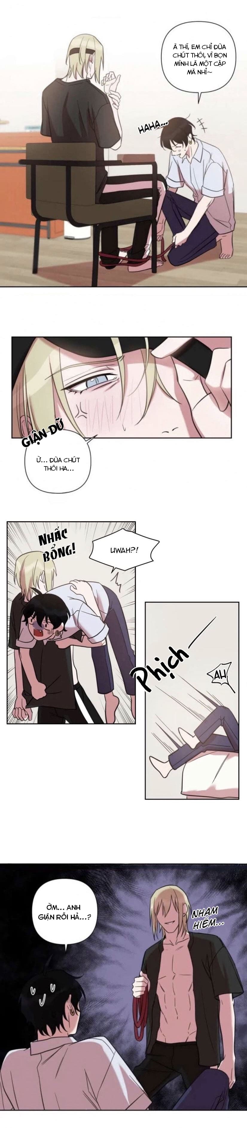 Đọc truyện Anh người yêu có sở thích sex đặc biệt - Chapter 35.2
