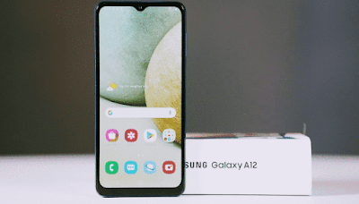 samsung galaxy a12 lupa pola cara perbaiki