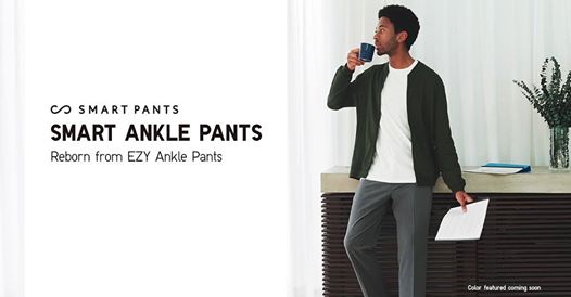 Uniqlo Lookbook February 2020 Jeans EZY Ankle Pants Collection  Manila  Millennial