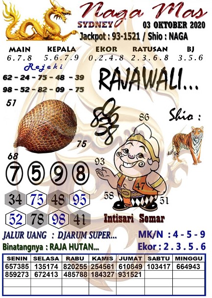 Gambar Syair Sidney Hari Ini Foto