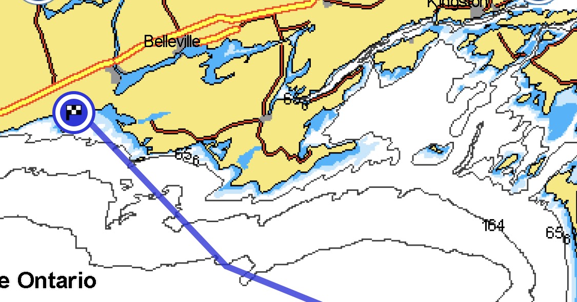 Sand Dollar Crossing Lake Ontario and the Murray Canal