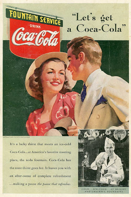 54 Interesting Vintage Pictures of Coca-Cola's Advertising in the Last ...