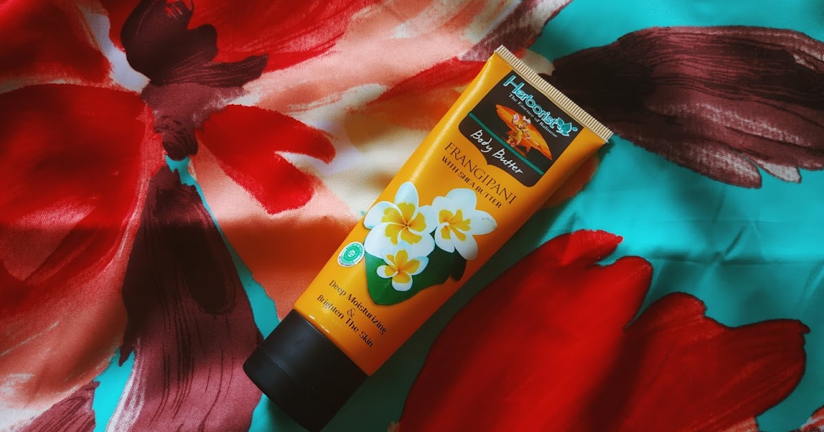 Review Herborist Body butter Frangipani