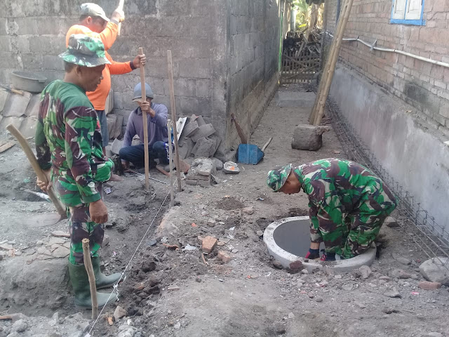 Purwadi Lega, Jambannya Sudah Mulai Digarap TNI Dan Warga